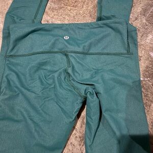 lululemon athletica Emerald Green High-Rise Leggings